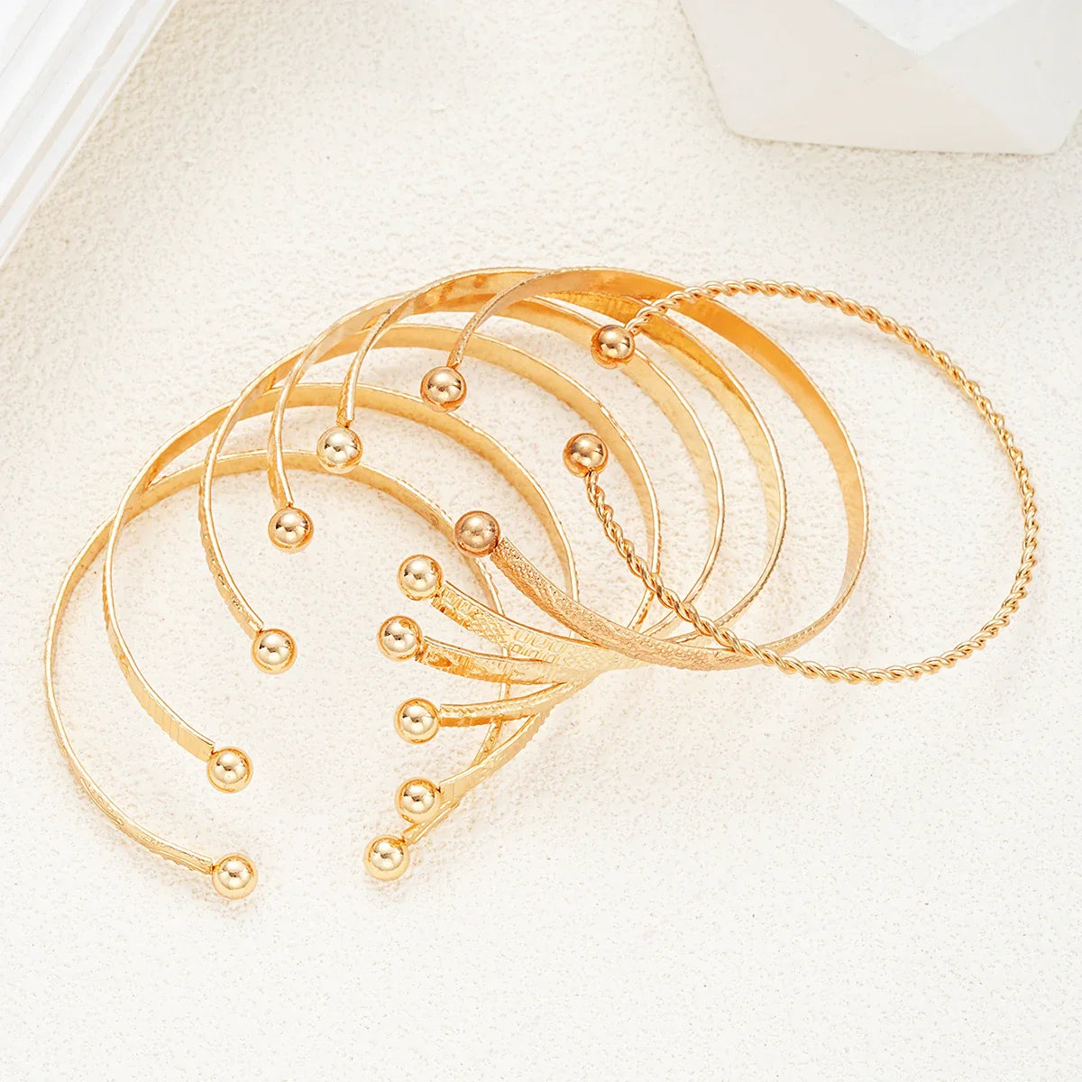 Jane Bracelet Set | Gold