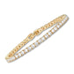 Tennis bracelet | Gold