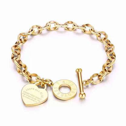 Jasmine Heart of Gold Bracelet