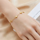 Julia Tiny Heart Bracelet | Gold