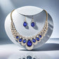 Maevina Zafiros Jewelry Set | Gold