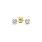 Dara Brillane Stone Earrings Set | Gold